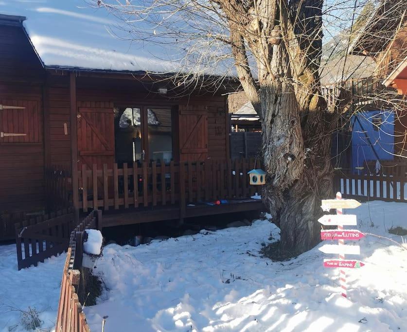Rosebud, Adorable Et Confortable Petit Chalet Jausiers Exterior foto